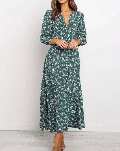 Bohemian Floral Maxi Dress for Every Season
